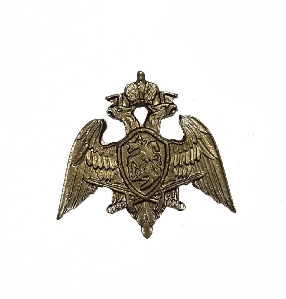 Эмблема петличная Росгвардия защит (пара)