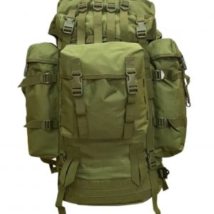 Большой экспедиционный рюкзак (100 литров, мультикам, олива)